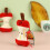 Plush Apple Core Doll Keychain 5.5 inch 1