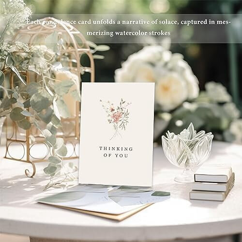 Sympathy Cards Set 48 with Rustic Envelopes 1