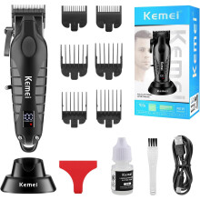 KEMEI Cordless Hair Clippers Set for Men Rechargeable 1