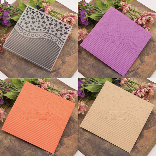 Embossing Stencil Plastic Multi Design 1 Pack 1