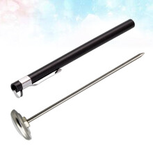 LEORX Instant Read Food Thermometer Black 1 Pack