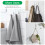 Curtain Holdbacks Wall Mounted Drapery Tiebacks Matte Black 4