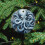Vintage Blue Ceramic Octopus Ornament 1pc 8