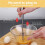 Stainless Steel Semi-Automatic Whisk Rotatable Hand Mixer 4