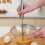 Stainless Steel Semi-Automatic Whisk Rotatable Hand Mixer 6