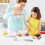 Stainless Steel Semi-Automatic Whisk Rotatable Hand Mixer 7