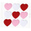 Heart Cutouts Set Colored Assorted Colors 12 pcs 5