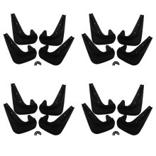 16X Bavettes Universelles Bavettes Garde-Boue Bavettes Garde-Boue Garde-Boue Voiture Auto Van Camions SUV Berline Roue Garde-Boue Avant Arrière