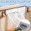 Foldable Trash Bag Holder Wall Mounted with Snap Fixing 3