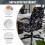 Housse extensible pour chaise de bureau à domicile avec boutons-pression L 6