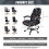 Housse extensible pour chaise de bureau à domicile avec boutons-pression L 7
