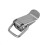 4X Silver Tone Metal Toggle Draw  Straight Loop Catch 1.6 inch 8