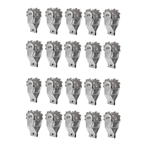 20 Pezzi Tenditore per Recinto Tenditore A Cricchetto per Filo in Linea Resistente