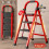 Heavy Duty Folding Ladder Steel 450 lb Capacity 1