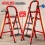 Heavy Duty Folding Ladder Steel 450 lb Capacity 3