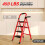 Heavy Duty Folding Ladder Steel 450 lb Capacity 7