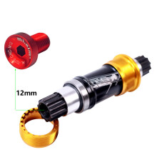 Mi.Xim 4PZ Movimento Centrale per Bicicletta M12 Vite per Guarnitura MTB Guarnitura per Bici da Strada Guarnitura Nero