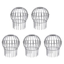 5X Scarico Tetto per Esterni Tappo Anti-Bloccaggio Tappo Tondo Copertura un Rete Drenaggio Linea un Pavimento Filtro di Protezione Dalla Grondaia per