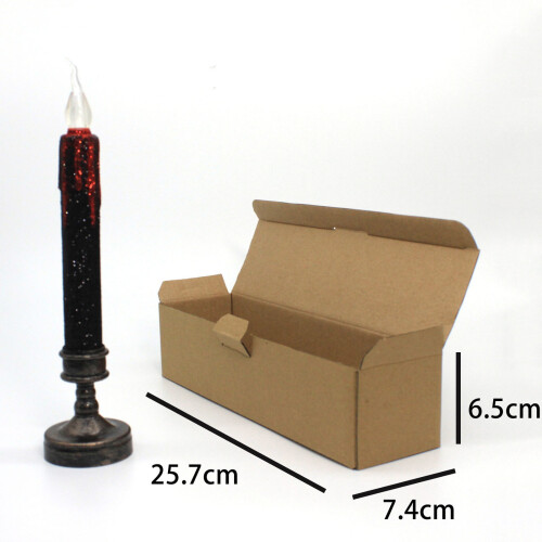 LED Flameless Glitter Candle Rechargeable Color-Changing 2