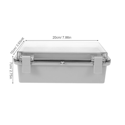 NICEXMAS Plastic Electric Junction Box Waterproof 1 Pc 1