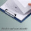 A4 Writing Board Plastic Clipboard with Clip 4
