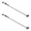 Adjustable Cargo Bar Steel Load Stabilizer 2 pcs 89-104 in 1