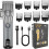 Cordless Hair Clippers for Men USB Rechargeable 8 Combs 1