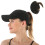 Quick-Dry Ponytail Baseball Cap for Women, Adjustable 1