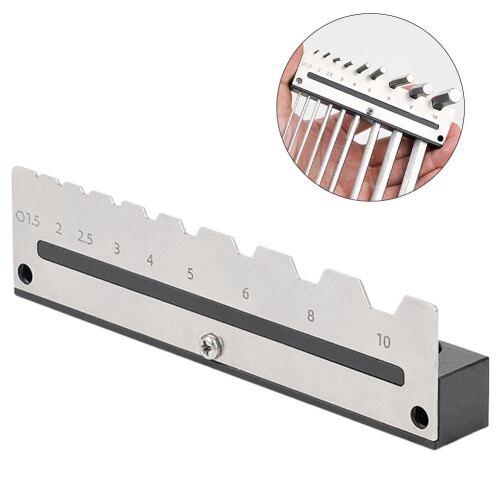 Wall-Mounted Tool Tray Organizer Rack Aluminum Stainless 2