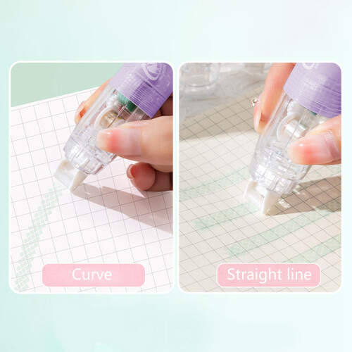Push-Button Tape Pen High-Viscosity Double-Sided Dots 2