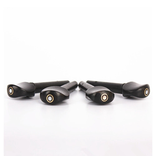 Ebony Violin Pegs High-Quality 4 Pack 1