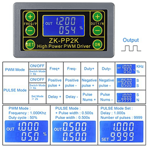 PWM Pulse Signal Generator Module 3.3-30V 8A 2PCS 1