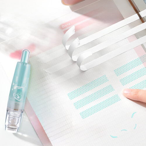 Push-Button Tape Pen Double-Sided Dots High-Viscosity
