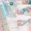 Push-Button Tape Pen Double-Sided Dots High-Viscosity 2