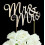 Wedding Cake Topper Mr and Mrs Silver 3