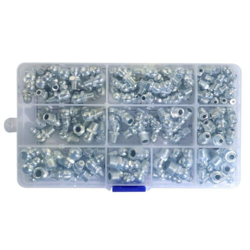 Brass Zerk Grease Nipple Fitting Kit 115 pcs 1