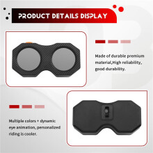 Bicycle Eye Tail Light Electric Bike Eye Tail Light Rechargeable Eye Wireless Eye Dual-Eye