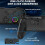 DATA FROG Wireless Controller for  2//Lite/OLED RGB Lighting Game Controller 6-Axis+Vibration+Turbo 7