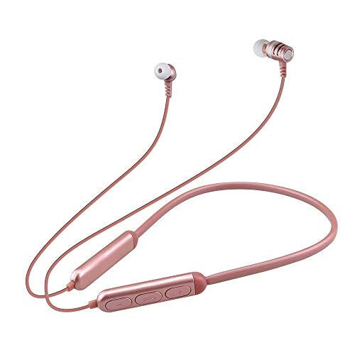 Bluetooth Neckband Headphones with Mic Magnetic Sweatproof