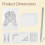 Leather Scriber Pen, Pointy Picker Pen with Carving Pattern Description Paper for Carving, Description,Wallet Making 3