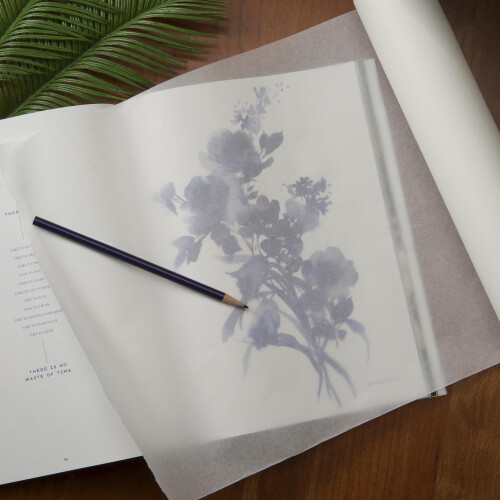 Sketching and Tracing Paper Roll White Translucent 12 x 50 1