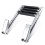 Stainless Steel Marine Ladder with Folding and Telescoping Features, Boat Accessories, 4 Step 1