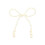 Pearl Bow Christmas Ornament Tree Topper Pendant 1