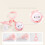 Baby Pacifier Case BPA-Free with Handle and Cover Pink 6