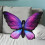 Butterfly Decorative Throw Pillow Plush 15.7 x 19.6 Inch 1