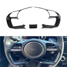 Car Steering Wheel Cover Trim for 2022-2025 Interior Accessories