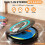 Portable CD Player with Speaker  Disman for Car with FM Transmitter,AUX/USB Supported, LCD Display RGB Light 5