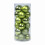 Light Green Mini Christmas Balls Plastic Ornaments 24 pcs 1