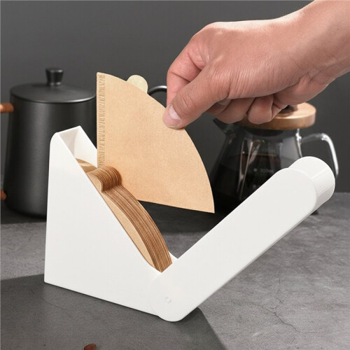 Coffee Filter Paper Holder Box Hand Drip Coffee Filter Paper Storage Rack Cover Filter Paper Storage Box Coffee Tools 2