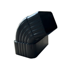 Aluminium Alloy Downspout Elbow 90/65 Black